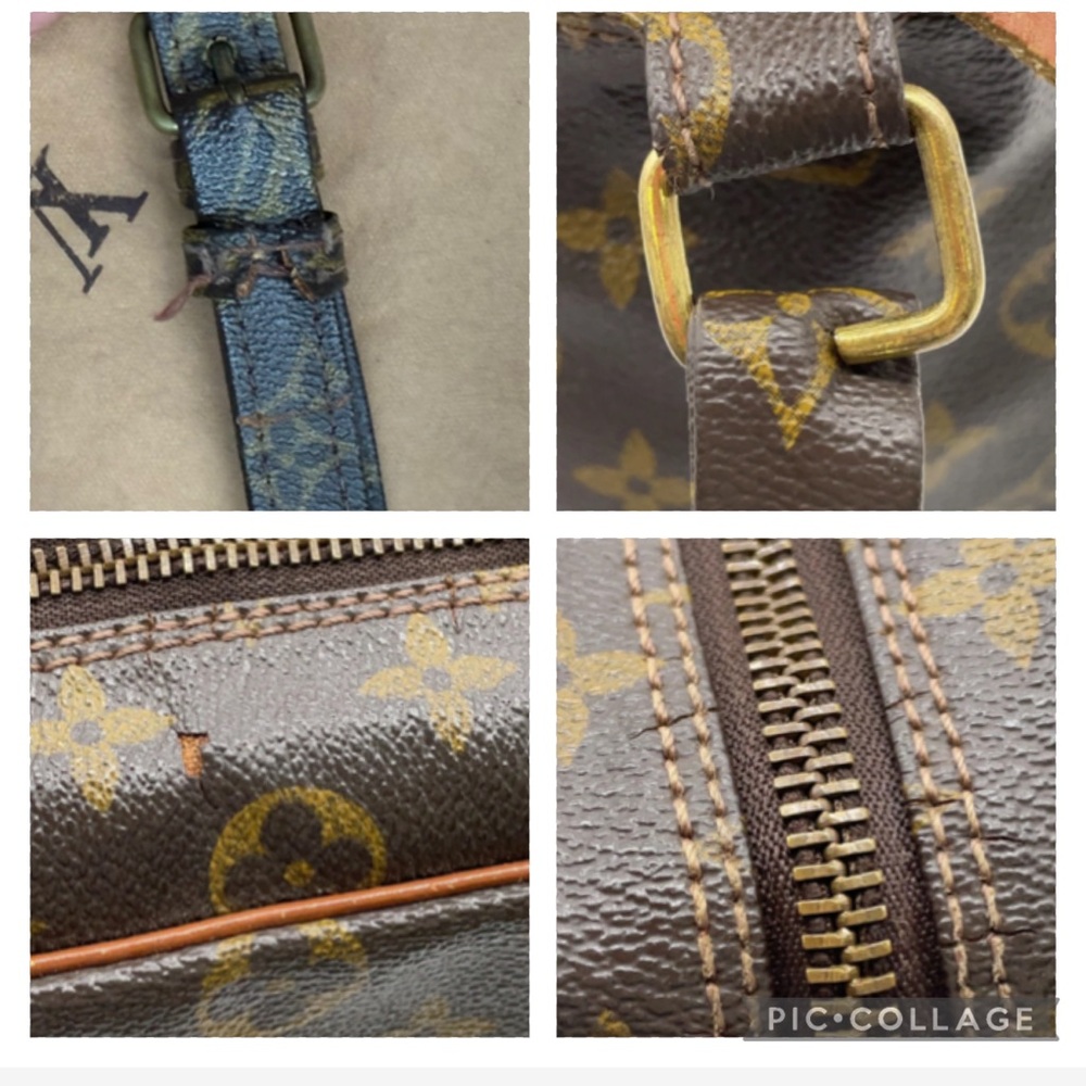 Unisex Authentic Louis Vuitton Monogram Marceau Messenger Bag & LV Dust Bag - Picture 16 of 16